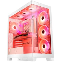 Modecom Volcano SPACE APEX ARGB MIDI „Midi Tower“ Balta 2