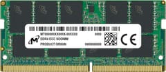 Micron SO-DIMM ECC DDR4 16GB 1Rx8 3200MHz PC4-25600 MTA9ASF2G72HZ-3G2R