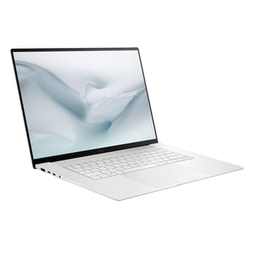 ASUS Zenbook S 16 UM5606GA-SR223X Ryzen AI 9 465, 16,0 colių, 3K, 120 Hz, 500 nitų, AGLR, 32 GB LPDDR5X, 1 TB SSD, AMD Radeon grafika, 1080p kamera + IR, 83 WHrs, Windows 11 Pro, aliuminis, „Scandinavian White“