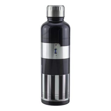 Paladone Darth Vader Lightsaber Metal Water Bottle Kasdieniam naudojimui 500 ml Nerūdijančiojo plieno Juoda, Sidabras