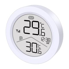 GreenBlue belaidė meteorologinė stotis, vidaus/lauko temperatūra, laikrodis, °C/°F pasirenkama, veikimo nuotolis iki 60 m, GB162 3