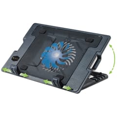 Techly ICOOL-CP12TY aušinimo padėklas nešiojamam kompiuteriui 43,9 cm (17.3") 1400 RPM Juoda 4