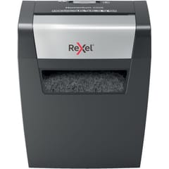 Rexel Momentum X308 dokumentų naikiklis Smulkinimas mažais gabalėliais Juoda, Pilka 1