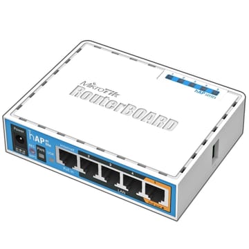 Mikrotik HAP ac lite 733 Mbit/s Balta Maitinimas per Eternetą (PoE)