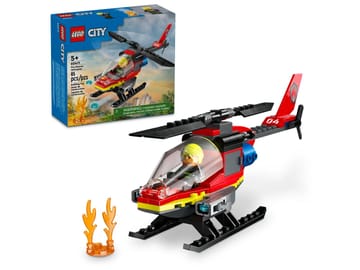 LEGO CITY 60411 PRIEŠGAISRINIS GELBĖJIMO SRAIGTASPARNIS