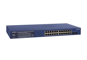 NETGEAR GS724TP Valdomas L2/L3/L4 Gigabit Ethernet (10/100/1000) Maitinimas per Eternetą (PoE) Mėlyna