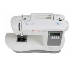 Singer 7640 sewing machine, electric current, white 2
