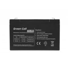 Green Cell AGM16 UPS akumuliatorius Rūgštinis akumuliatorius (VRLA) 6 V 10 Ah 5