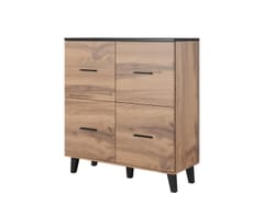 Cama LOTTA SET 1 WOT+B svetainės sekcija Spinta daiktams ir garso / vaizdo technikai laikyti 4