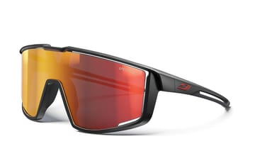 JULBO FURY akiniai, dydis M, juodi ir raudoni