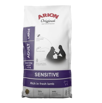 ARION Original Sensitive Large Lamb Mono - sausas maistas šunims - 12kg