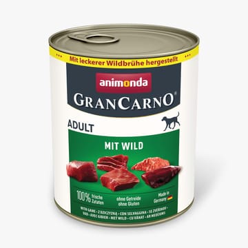 ANIMONDA GranCarno Adult Game - šlapias maistas šunims - 400g