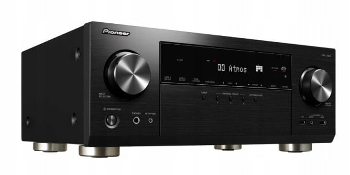 „Pioneer“ VSX-LX505 namų kino sistemos imtuvas, juodos spalvos