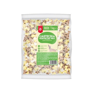 MACED Bones sausainiai Vanilla Mix - skanėstas šunims - 1 kg