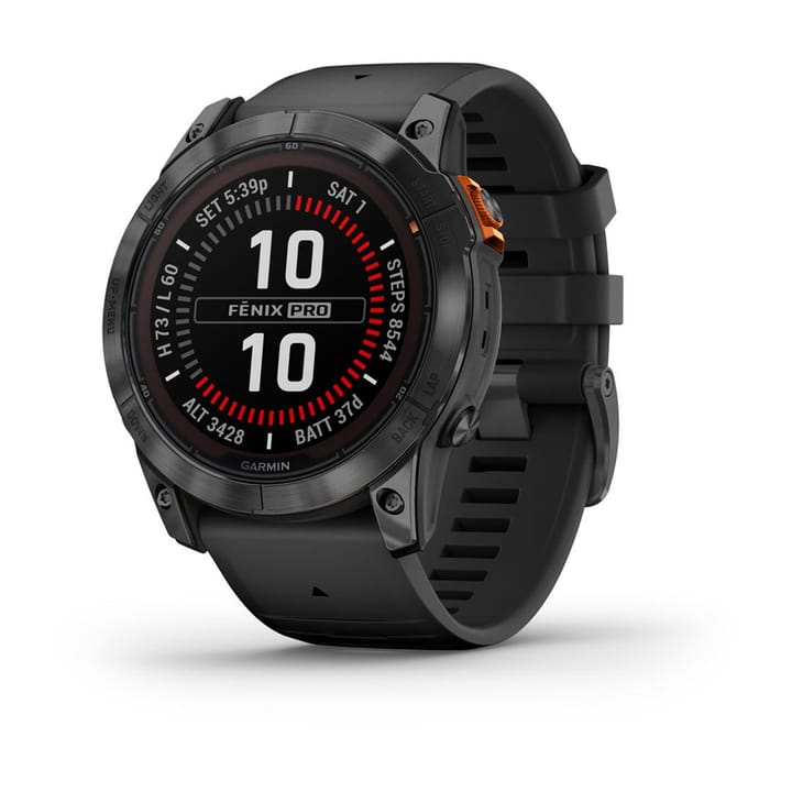 Garmin fēnix 7X Pro 3,56 cm (1.4") MIP 51 mm Skaitmeninis 280 x 280 pikseliai Lietimui jautrus ekranas Pilka „Wi-Fi“ GPS (palydovinis)