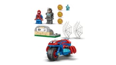 LEGO MARVEL 11206 Spidey ant savo motociklo prieš Rhino 6