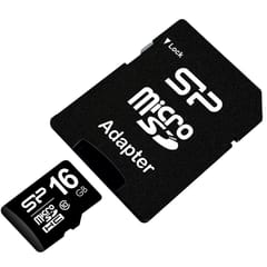 Silicon Power SP016GBSTH010V10SP atminties kortelė 16 GB MicroSDHC UHS-I Klasės 10 4