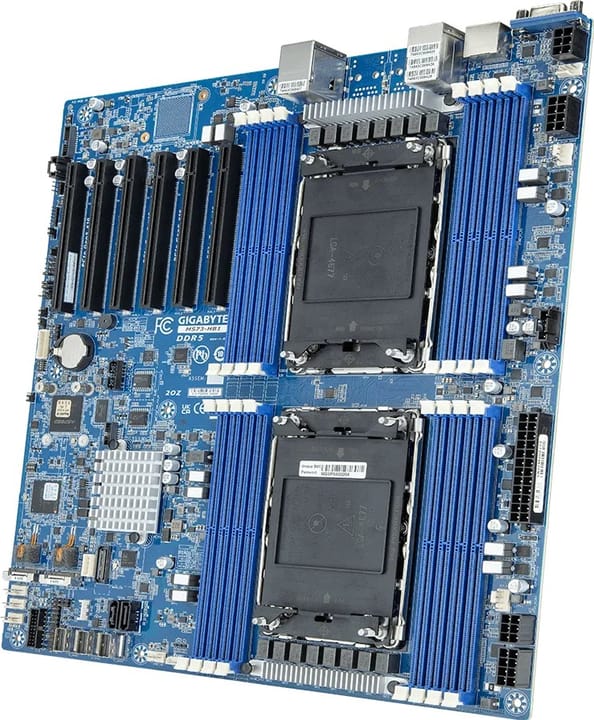 Motherboard - Gigabyte MS73-HB1 2x LGA4677 Intel Xeon Scalable Gen 4/5 Intel C741