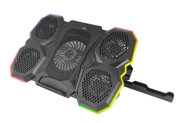 Esperanza EGC107 aušinimo padėklas nešiojamam kompiuteriui 2600 RPM Juoda