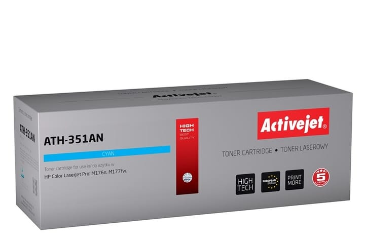 Activejet ATH-351AN (HP 205A CF351A pakaitalas; Supreme; 1100 puslapių; mėlynos spalvos)