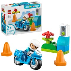 LEGO DUPLO 10471 Mėlynas policijos motociklas 1