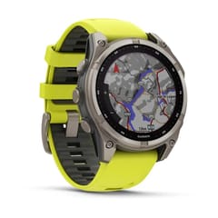 Garmin fenix 8 3,3 cm (1.3") 47 mm Skaitmeninis 260 x 260 pikseliai Lietimui jautrus ekranas Titanas „Wi-Fi“ GPS (palydovinis) 3