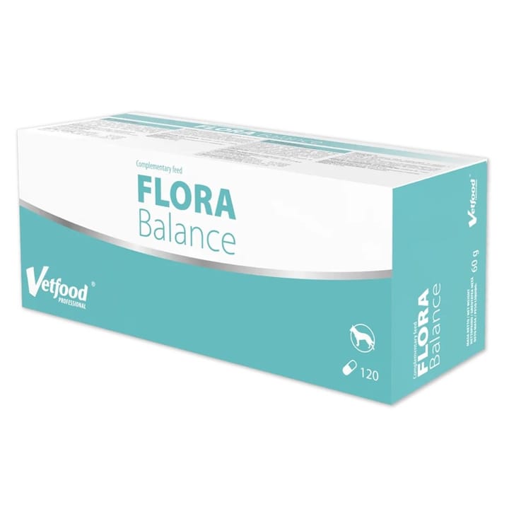 VETFOOD Flora Balance - papildai šunims - 120 vnt.