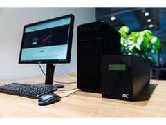 Green Cell UPS01LCD nepertraukiamo maitinimo resursai (UPS) „Line-Interactive“ 0,6 kVA 360 W 2 AC išvestis(ys / čių) 3
