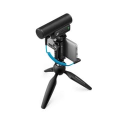 Sennheiser MKE 400 Mobile Kit - kondensatorinis, superkardioidinis mikrofonas su žemo dažnio filtru ir Manfrotto trikoju 1