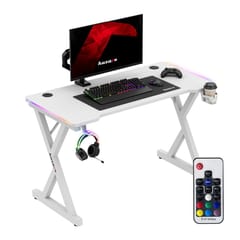 Huzaro Hero 2.3 RGB žaidimų stalas baltos 6