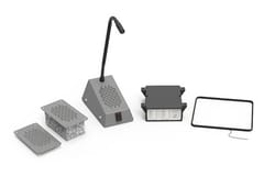 Contacta STS-K003L-G Intercom įleistinio montavimo sistema, pilka 1