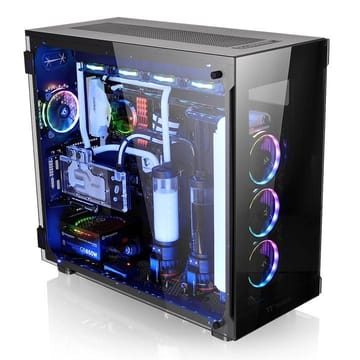 Thermaltake View 91 TG RGB „Ultra Tower“ Juoda