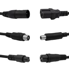 „Maclean Energy“ universalus įkroviklis / maitinimo adapteris paspirtukams, 42 V DC, 2 A, maks. 85 W, greitasis įkrovimas, 6 jungtys, MCE667 6