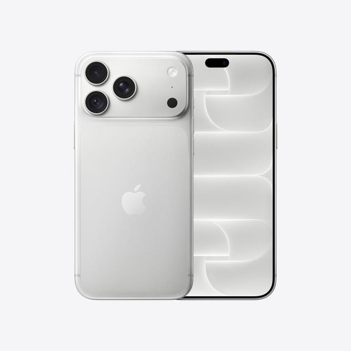 Apple iPhone 18 Pro Max 17,5 cm (6.9") Dviguba SIM jungtis iOS 27 5G C tipo USB 512 GB 5391 mAh Sidabras