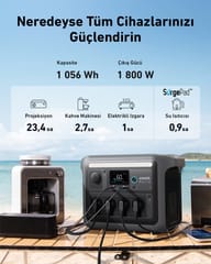 Anker Solix C1000X Nešiojamoji maitinimo stotis 8 1800 W 12,9 kg 6