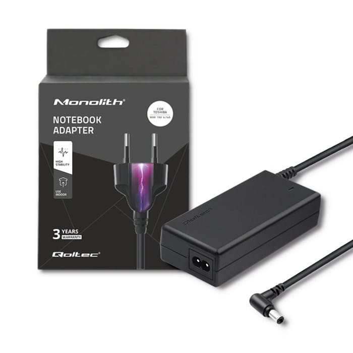 Qoltec 50090.90W maitinimo adapteris / inverteris Vidaus Juoda