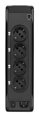 Eaton 3P Ellipse 1700 nepertraukiamo maitinimo resursai (UPS) Budėjimo režimas (neprisijungus) 1,7 kVA 1040 W 8 AC išvestis(ys / čių) 4