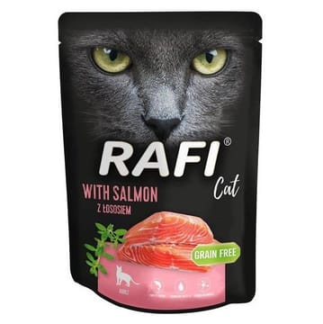 DOLINA NOTECI RAFI CAT su lašiša - Šlapias kačių maistas - 300 g