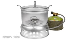 Trangia Stove 27-1 UL kempingo viryklė 3