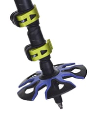 VIKING CARBO LITE TREKINGO LAZDOS BLACK/LIME 2
