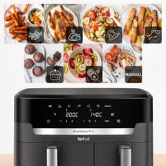Tefal Easy Fry Dual XXL EY942HE0 gruzdintuvė Dvigubas 11 L Autonominės 2020 W Karšto oro gruzdintuvė Pilka 7