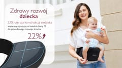 Momcozy kūdikio nešynė su klubų sėdyne, juoda 2