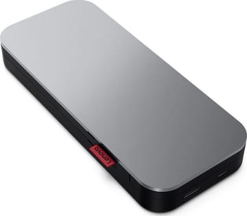 POWER BANK LENOVO GO USB-C NEŠIOJAMAJAM KOMPIUTERIUI 20000 mAh SIDABRINIS