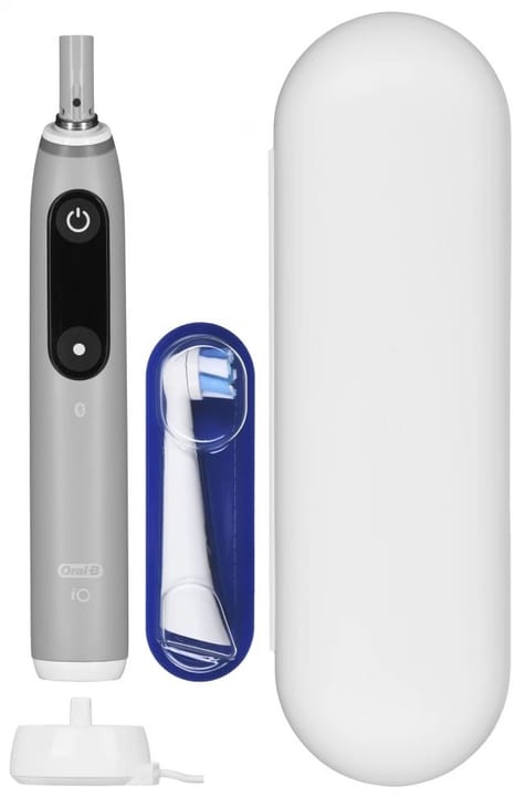 Oral-B iO 4210201381686 elektrinis dantų šepetėlis Besisukantis dantų šepetėlis Pilka