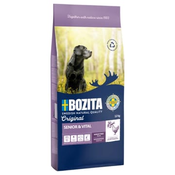 BOZITA Original Senior & Vital Chicken - sausas maistas šunims - 12kg