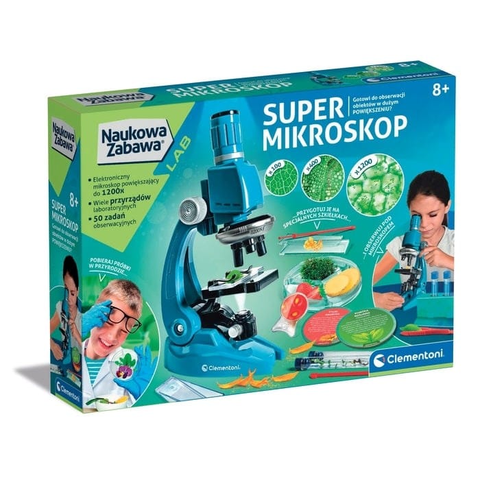 Clementoni Scientific Fun – Super mikroskopas