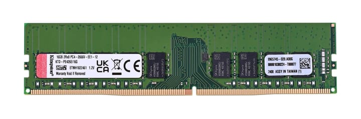 Kingston skirta atmintis Dell 16GB DDR4-2666Mhz ECC modulis