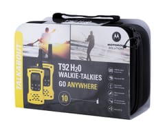 MOTOROLA RADIOTELEFON T92 H2O walkie-talkie 16 kanalų 2 vnt Juoda, geltona 5