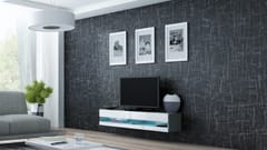 Cama VIGO NEW12SZ/BI svetainės sekcija Spinta daiktams ir garso / vaizdo technikai laikyti 2