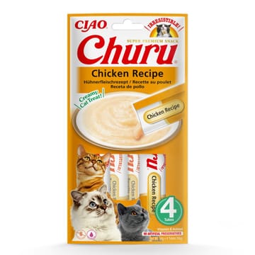INABA Churu Vištiena - skanėstas katėms - 4x14 g